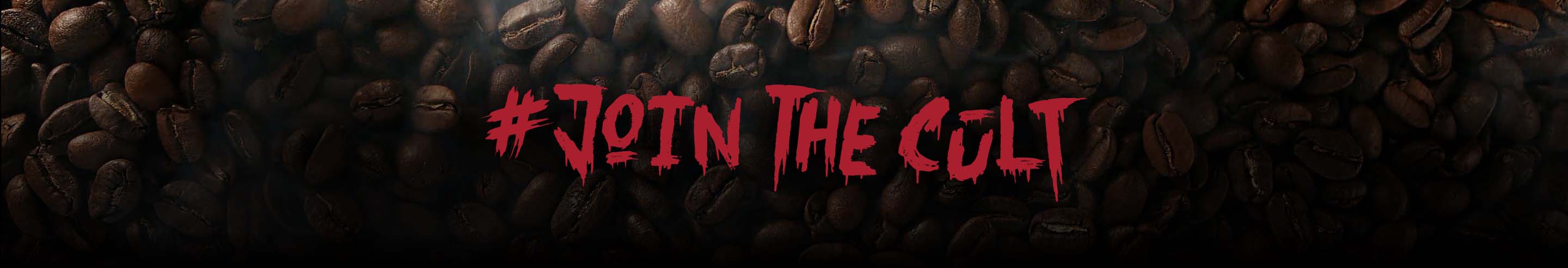 join the cult slogan monkey coffee