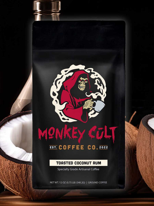 Monkey cult coffee toasted coconut rum