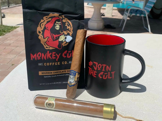 monkey cult coffee pairs well with cigars